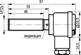 Габариты ISB AT26A-21-2-LP